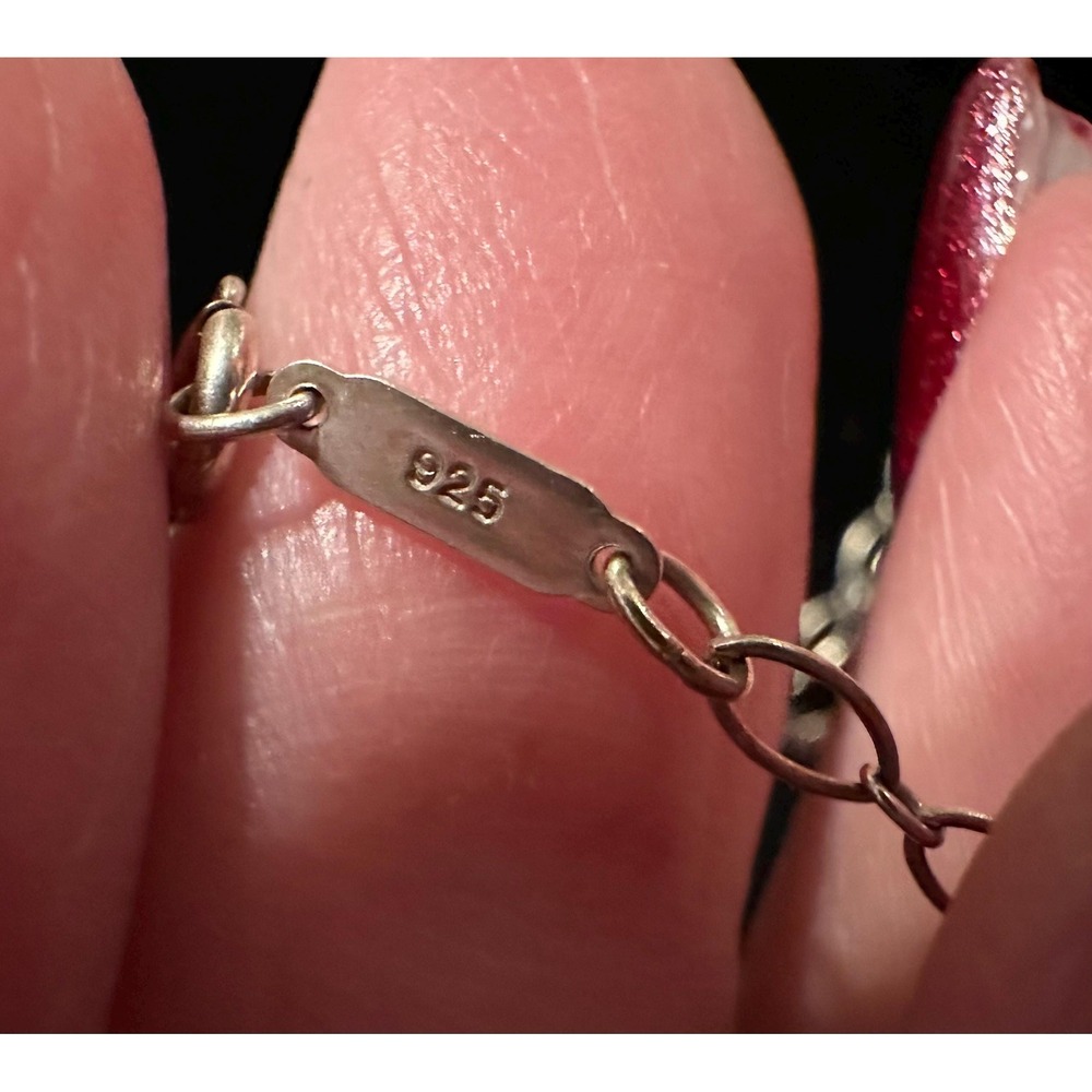 30" Tiffany & Co Oval Link Chain Sterling Silver Necklace - Picture 5 of 5
